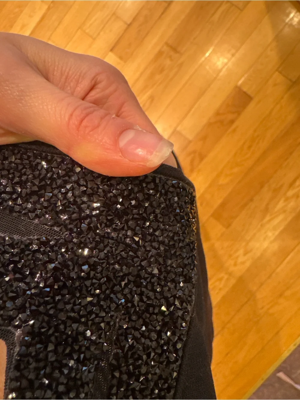 Lipsy London beaded off the shoulder gown - Picture 3 of 11